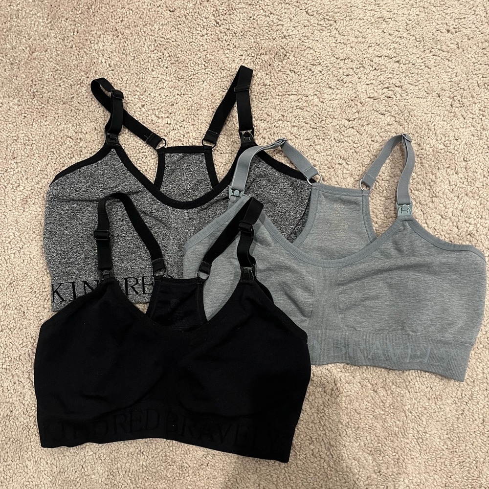 Kindred Bravely Nursing Sports Bras-3 included